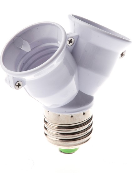 E27 1 Ila 2 E27 LED Işık Lamba Ampul Adaptörü Dönüştürücü Bölünmüş Splitter Taban Soketi (Yurt Dışından)