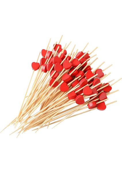 Bambu Kalp Kürdan 12 cm 50 Adet fiyatları