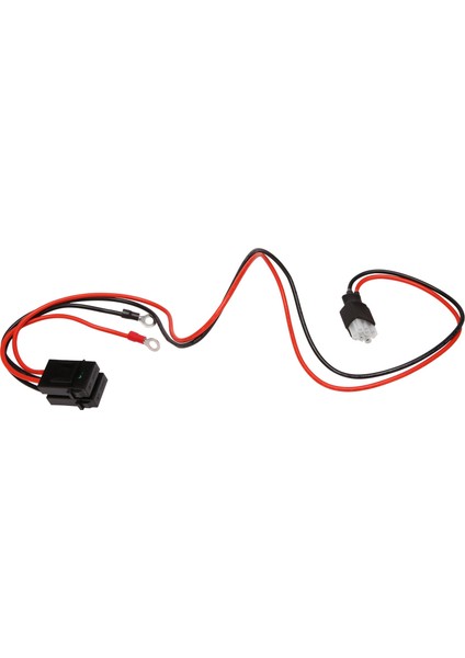 30A Sigorta 6 Pın Kısa Dalga Güç Uzatma Kablosu Kablosu Yaesu FT-857D IC-725A 1 Metre (Yurt Dışından)