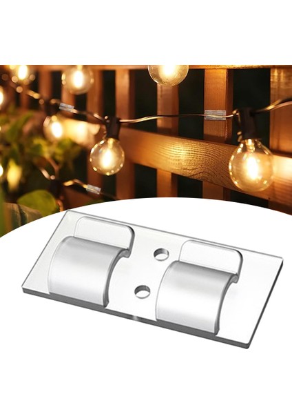 Açık Dize Işık Klipleri Için 50 Adet Kanca, Ağır Dize Işık Kanca Klipleri Su Geçirmez Uv Dayanıklı, Dayanıklı Klipler (Yurt Dışından) indirimleri