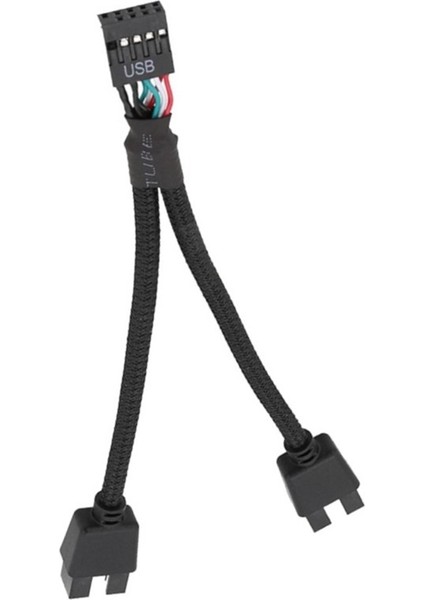 1 Adet Bilgisayar Anakartı USB Uzatma Kablosu 9 Pin 1 Dişi 2 Erkek Y Splitter Ses Hd Uzatma Kablosu Pc Dıy Için (Yurt Dışından) modelleri