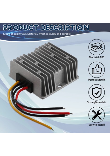 168W Dc Step Up Dönüştürücü 12V Ila 48V 3.5A Güç Dönüştürücü Modülü Dönüştürücü Voltaj Dc Regülatörü Redüktör (Yurt Dışından) fırsatları