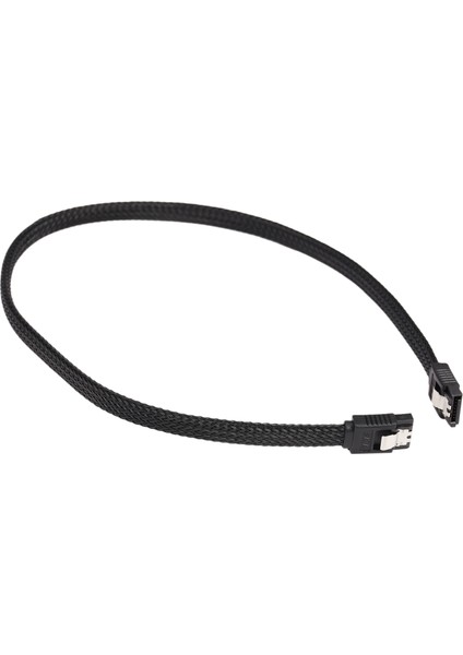 50 cm Sata 3.0 Iıı Sata3 7pin Veri Kablosu 6 Gb/s SSD Kabloları Naylon Kollu Premium Sürüm ile HDD Sabit Disk Veri Kablosu (Siyah) (Yurt Dışından) fiyatları