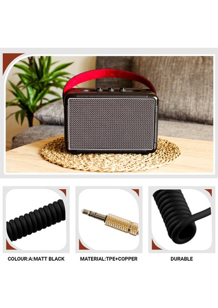 Marshall Bluetooth Hoparlör Bağlantı Kablosu Cep Telefonu Çift Kafa 3.5mm Ses Kablosu Stereo Aksesuarları A Için Ses Kablosu (Yurt Dışından) fırsatları