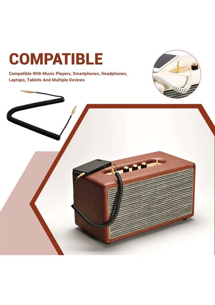 Marshall Bluetooth Hoparlör Bağlantı Kablosu Cep Telefonu Çift Kafa 3.5mm Ses Kablosu Stereo Aksesuarları A Için Ses Kablosu (Yurt Dışından) indirimleri