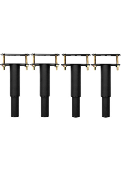 4 Adet Karyola Ayakları, Karyola Çerçevesi Için Ayarlanabilir Yükseklik Merkezi Destek Ayağı, Yatak Merkezi Çıta Ağır Destek Ayağı (4.7-8.67INCH) (Yurt Dışından)