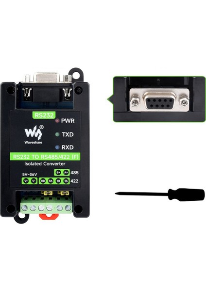 Waveshare RS232 - RS485/422 Aktif Dijital Izole Çok Fonksiyonlu Kullanışlı ve Pratik Dişi Arayüz Seri Dönüştürücü (Yurt Dışından) indirimleri