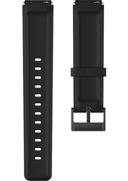 Spor Watchband Kayışı Xıaomı Saat Kayışı Yumuşak Silikon Yedek Bantlar Kayış Mi Saat Kayışı Siyah (Yurt Dışından) fırsatları