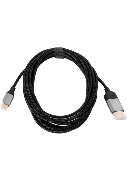 Qgeem Bağlantıları USB Type C - HDMI Uyumlu Kablo Adaptörü 4K30HZ, Video ve Ses Iletimi Için Adaptör Kablosu C (Yurt Dışından)