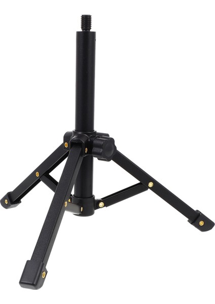 Taşınabilir Mikrofon Standı Masaüstü 1/4 Tripod Masa Standı Ayarlanabilir Mikrofon Standı Mikrofon Klips Tutucu Braketi (Yurt Dışından)