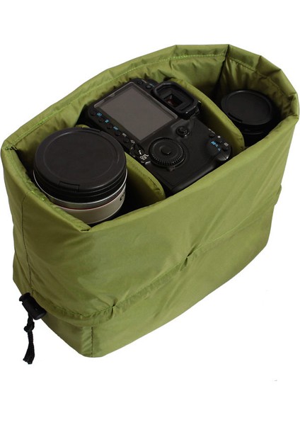 Dslr Slr Kamera Için Su Geçirmez Ekleme Yastıklı Bölme Kamera Çantası Lens Kılıfı (Yurt Dışından) fiyatları