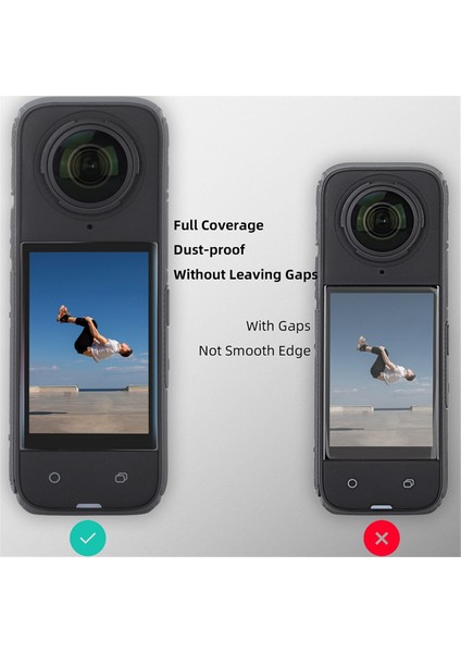 INSTA360 X4 Kavisli Temperli Film Hd Patlamaya Karşı Dayanıklı Çizilmeye Karşı Koruyucu Film Aksesuarları Için Temperli Film, 1 Set (Yurt Dışından) fiyatları