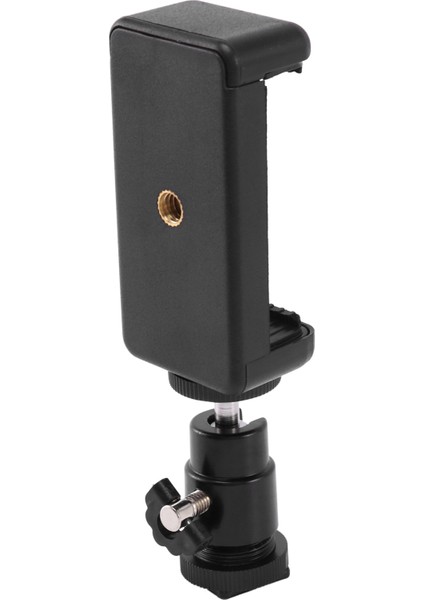 In 1 Cep Telefonu Klip Tutucu 360 Top Kafa Sıcak Ayakkabı Adaptörü Dağı Dslr Slr Kamera Için Fit (Yurt Dışından)