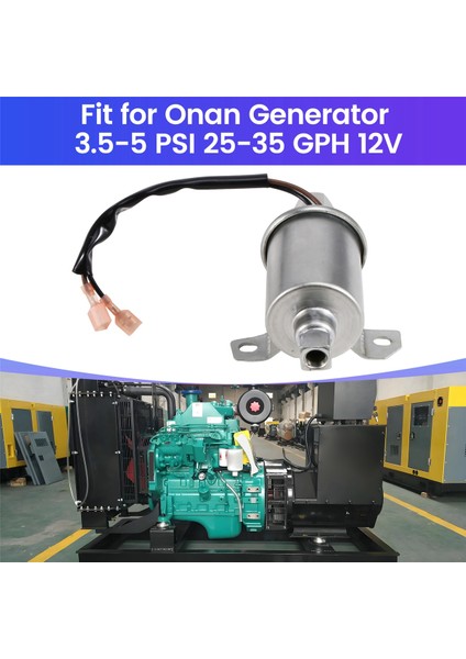 149-2583 E11012 RV006 A064S967 A047N931 Yakıt Pompası 149-2790 Cummins Onan Jeneratör 3,5-5 Psı 25-35 Gph 12V Için Uygundur (Yurt Dışından) fırsatları