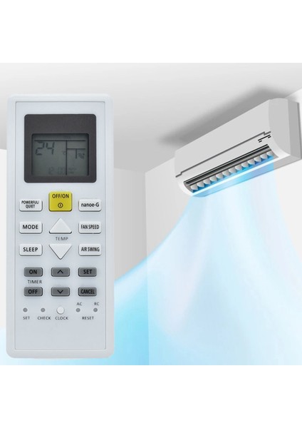 CS-Z60VKR Klima Uzaktan Kumanda Panasonic Klima Için CZ-Z60VKR CU-Z20VKR Uzaktan Kumanda Değiştirme (Yurt Dışından)