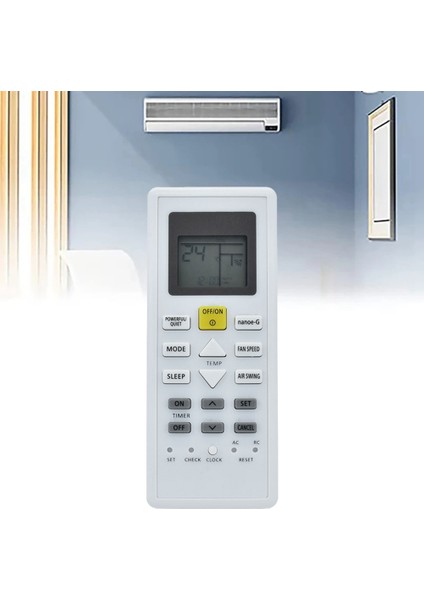 CS-Z60VKR Klima Uzaktan Kumanda Panasonic Klima Için CZ-Z60VKR CU-Z20VKR Uzaktan Kumanda Değiştirme (Yurt Dışından) modelleri