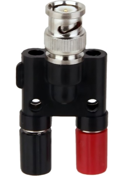 Bnc Fiş 4mm Muz Fiş Splitter Konnektörü Bnc Erkek Fiş 2X4MM Muz Dişi Jak Soket Adaptörü (Yurt Dışından)