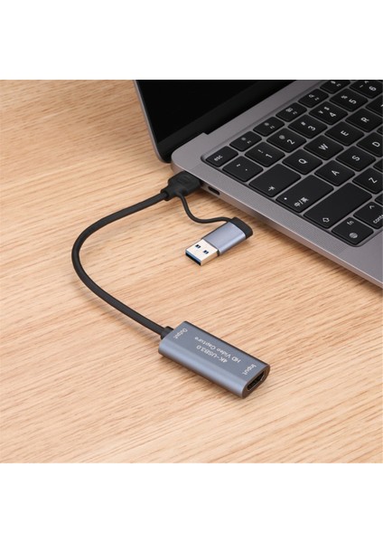 Usb3.0 Video Yakalama Kartı 4K HDMI Uyumlu USB Type C Video Oyun Kayıt Kartı Oyun Canlı Yayını Için (Yurt Dışından) fırsatları