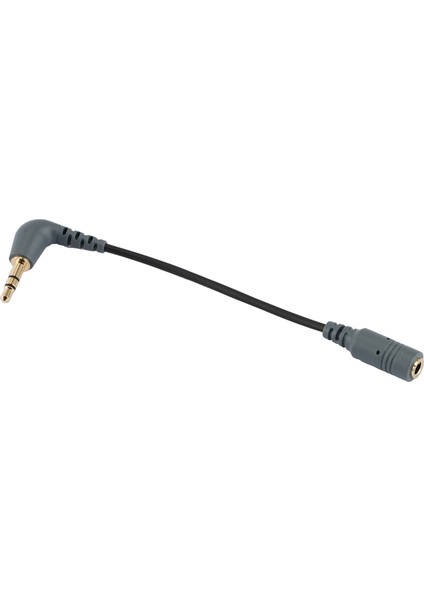 Rode 3.5mm Trrs Erkek - Dişi Trs Adaptör Mikrofon Aksesuarları Için Yedek Sc3 Mikrofon Kablosu, Sc3 Siyah (Yurt Dışından)