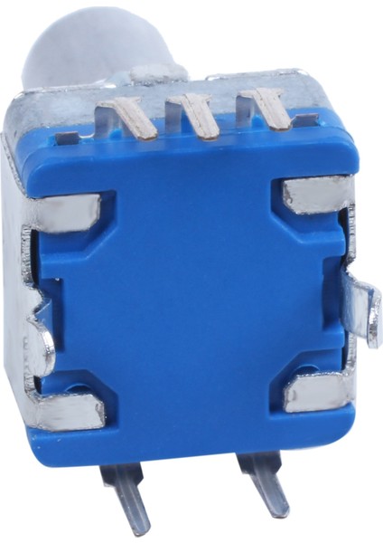 20 Noktalı Şaft Kilitli Kodlayıcı ve Basma Düğmeli 360 Derece Döner Mavi + Gümüş (Yurt Dışından) modelleri