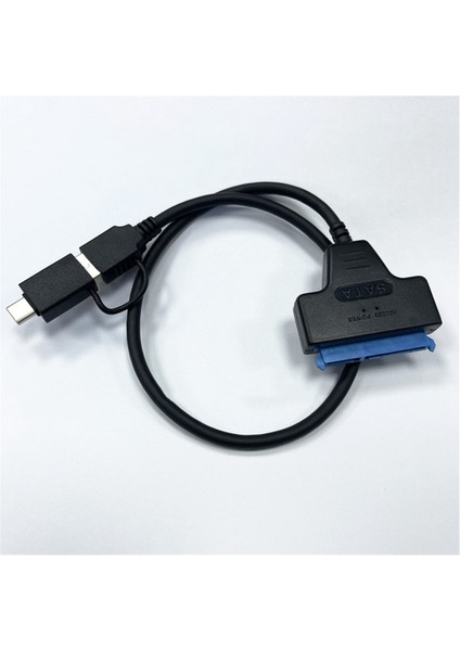 USB 3.0 USB C - Sata Kablosu Sabit Sürücü Adaptör Kablosu 2,5 Inç SSD HDD Sabit Sürücü Diski Için Veri Kablosu (Yurt Dışından) fiyatları