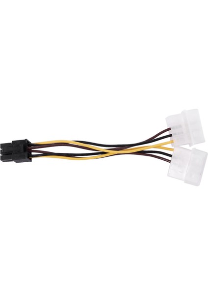 Çift 4 Pimli Molex Ide - 6 Pimli Pcı-E Grafik Kartı Güç Konektörü Kablosu Adaptörü (Yurt Dışından) fiyatları
