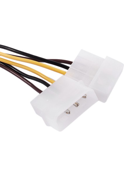 Çift 4 Pimli Molex Ide - 6 Pimli Pcı-E Grafik Kartı Güç Konektörü Kablosu Adaptörü (Yurt Dışından) indirimleri