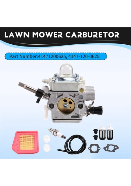 Çim Biçme Makinesi Karbüratörü Stihl FS240C FS240R FS240RC FS260C FS260R FS260RC FS360C FS410C 41471200625 4147-120-0625 (Yurt Dışından) fırsatları