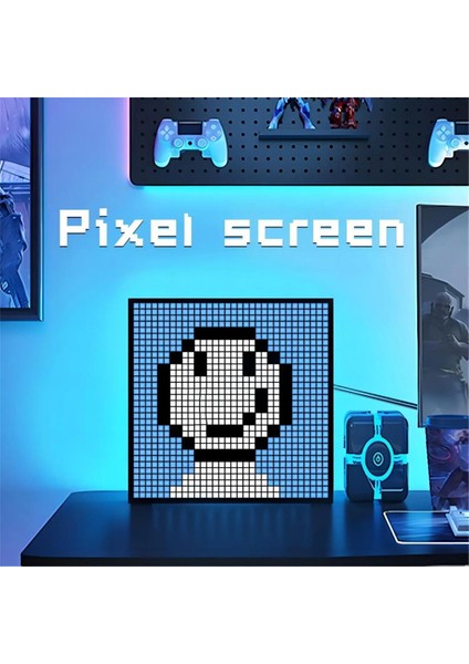 LED Piksel App Cep Telefonu Kontrol Ekranı 16X16 Programlanabilir Gece Lambası LED Ekran Oyun Dekorasyonu Iş (Yurt Dışından) modelleri