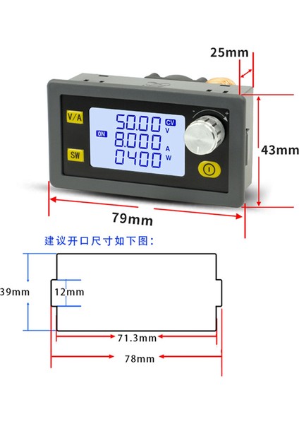 Dc 50V 8A 400W Cnc Ayarlanabilir Sabit Voltaj Regülatörü Cv cc Adım Aşağı Güç Kaynağı Modülü XY5008E (Yurt Dışından) fiyatları