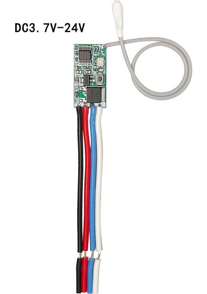 433MHZ Dc 3.6-24V 1ch Röle Kablosuz Rf Uzaktan Kumanda Anahtarı Mini Modül Verici ile LED Lamba Işığı Dıy, Tip B (Yurt Dışından) fiyatları