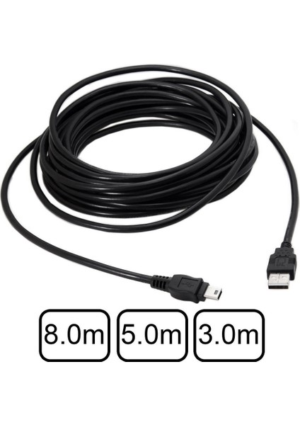 10 Ft Sony Ps3 USB Kablosu Denetleyici Playstation 3 Için Şarj Kablosu Kablosuz Dualshock Sıxaxıs CECHZC2U Joystick Veri Senkronizasyonu (Yurt Dışından)