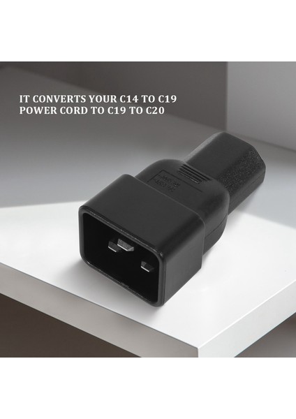 Bej Renk Iec 320 C13 Ila C20 Ac Adaptörü, Iec 15A Ila 10A, 16A Ila 10A Ac Dönüştürücü, C20 16A Ila C13 10A Güç Konnektörü (Yurt Dışından) indirimleri