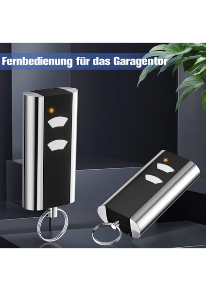 Normstahl Rcu 433-2K Için 2'li Garaj Kapısı Yedek Uzaktan Kumanda Seti, 433.92 Mhz Garaj Açacağı El Tipi Verici (Yurt Dışından) modelleri