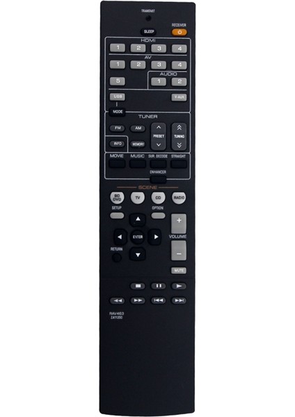 Yamaha Ses Alıcısı Için RAV463 Uzaktan Kumanda HTR3066 HT-R3066 RXV373 RTZA113500 RX-V373 RXV375 YHT399U YHT497 (Yurt Dışından)