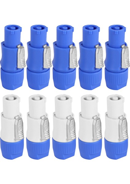 10 Adet/grup NAC3FCA Speakon Fişi 3 Pin Erkek Powercon Konektörü 20A 250 V Ac Priz Konnektörü Mavi ve Beyaz (Yurt Dışından) modelleri