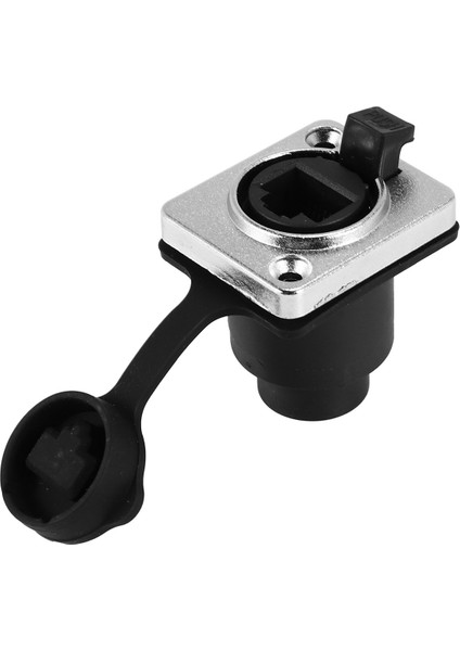 RJ45 Su Geçirmez Ağ Konnektörü 8P8C Dişi Panel Montaj Soketleri RJ45 Ethernet Konnektörü (Stil 1) (Yurt Dışından)