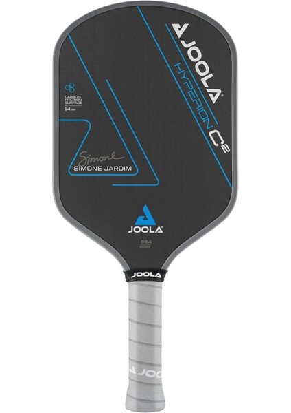 Pb-Paddle Simone Jardim Hyperion C2 Cfs 14 Unisex Gri Pickleball Raket