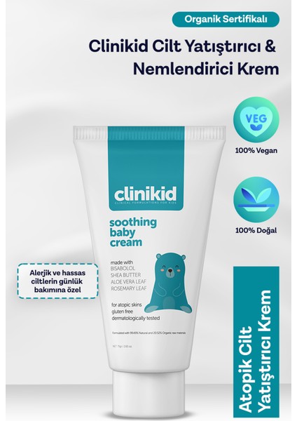 Atopik Cilt Yatıştırıcı - Nemlendirici Kremi