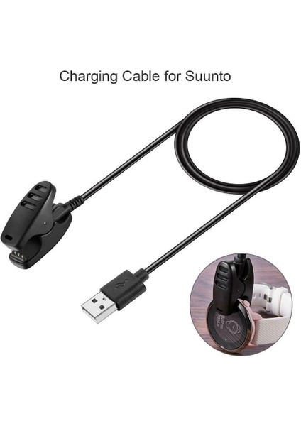 Suunto 5 Traverse Alpha Akıllı Saat Için USB Şarj Kablosu Şarj Standı (Yurt Dışından) modelleri