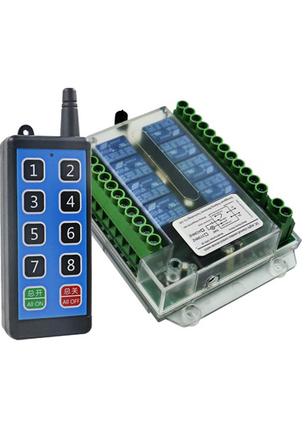 Kanal Kablosuz Rf Uzaktan Kumanda Anahtarı Dc 9-72 V Uzaktan Kumanda Kablosuz Uzaktan Motor Kontrol Anahtarı (Yurt Dışından) fiyatları