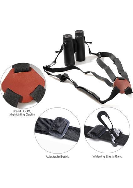 x Şekilli Kablo Demeti Askısı Ayarlanabilir Dürbün Taşıyıcı Elastik Dayanıklı Omuz Askıları Optik Aksesuarları Dürbün Için (Yurt Dışından) fırsatları