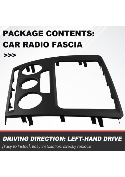 2dın Araba Radyo Fasya Çerçevesi DVD Gps Navigasyon Mp5 Panel Kapağı Skoda Octavia 2007-2009 (Yurt Dışından) indirimleri