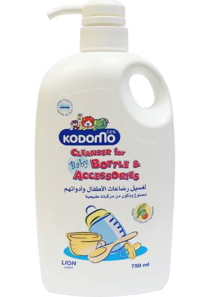Bebek Biberon ve Emzik Temizleyici Losyon 750 ml - Köpüksüz, Doğal, Meyve Sebze Yıkamaya Uygun