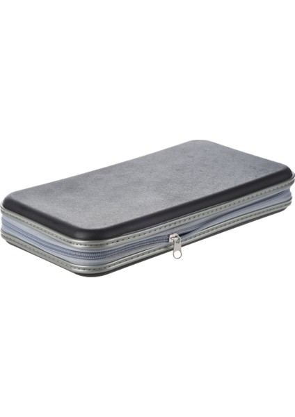 80 Disk Albüm CD DVD Taşıma Kılıfı Cüzdan Saklama Tutucu Çanta Sert Kutu - Siyah (Yurt Dışından) fiyatları