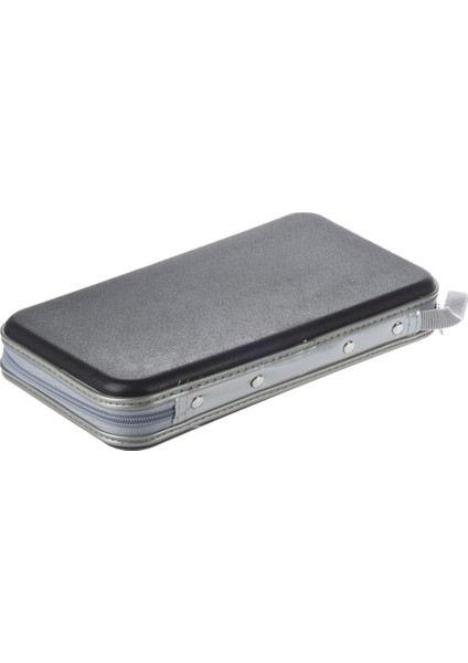 80 Disk Albüm CD DVD Taşıma Kılıfı Cüzdan Saklama Tutucu Çanta Sert Kutu - Siyah (Yurt Dışından) modelleri