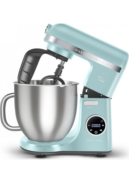 Mastermaid Chef Ultra D2000W Dijital Ekranlı Hamur Yoğurma Makinesi Tiffany 7l