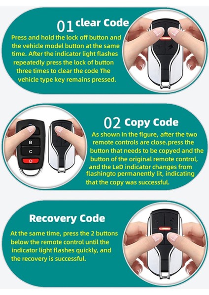 433MHZ Kablosuz Kopyalama Uzaktan Kumanda Rf Kopyalama Kontrol Cihazı Garaj Kapısı Klon Kod Vericisi Motosiklet Çoğaltıcı Anahtar (Yurt Dışından) fırsatları