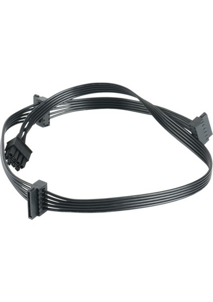Pin 1 Ila 3 Port Sata Sürücü Güç Kaynağı Kablosu Cougar CMX1200 CMX1000 CMX800 CMX700 CMX550, 8pin Ila 3 Sata Kablosu (Yurt Dışından)