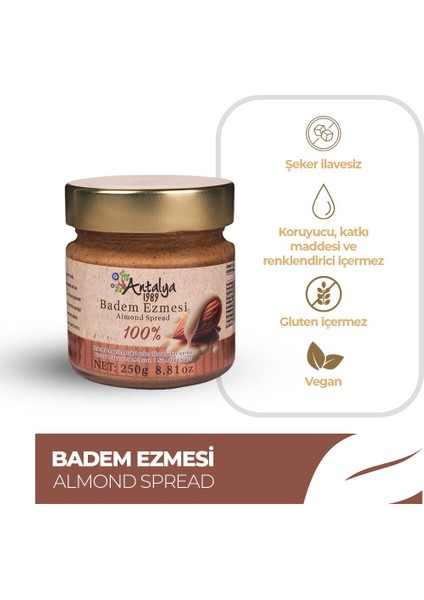 250G Badem Ezmesi | Katkısız Lezzet